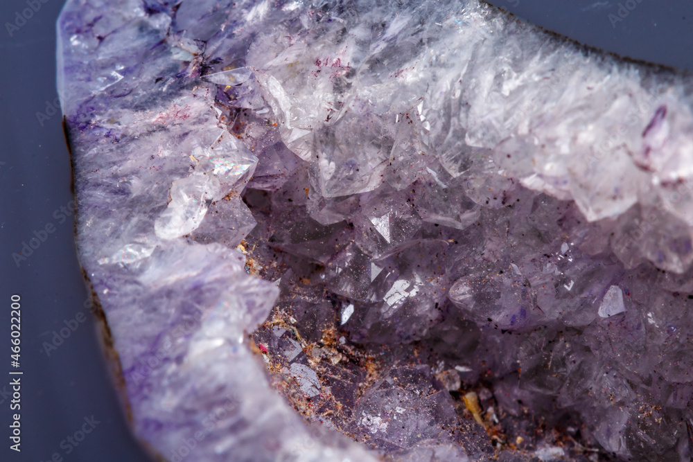 Macro mineral stone Agate breed a white background Macro mineral stone Agate breed a white background
