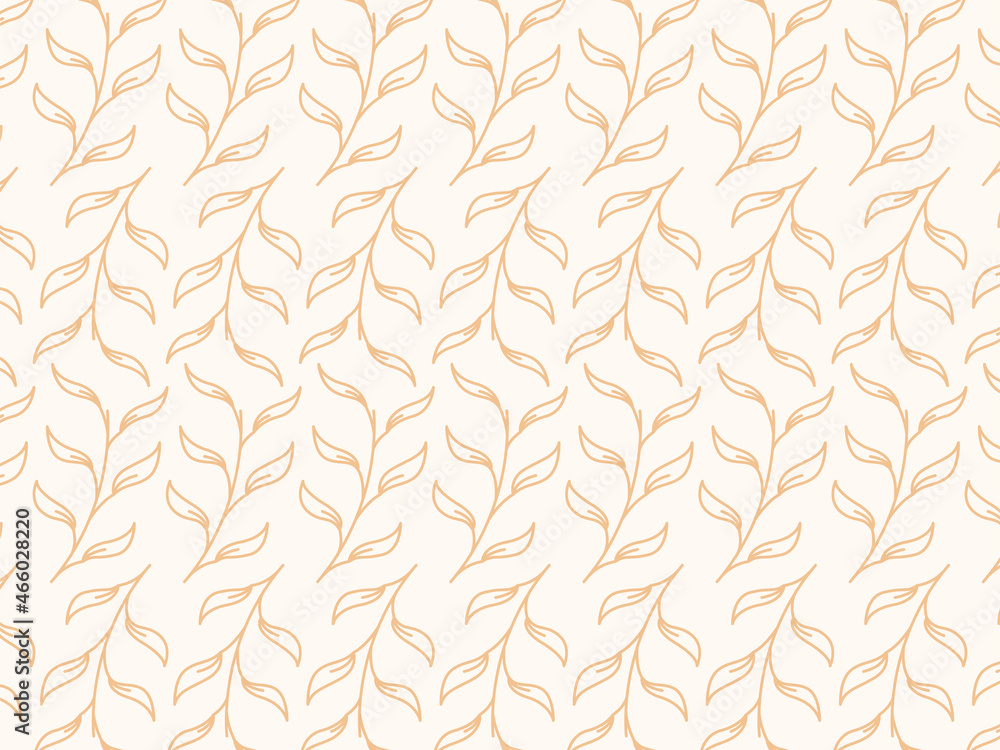 elegant and beauty outline seamless floral flower and branch pattern elegant and beauty outline seamless floral flower and branch pattern