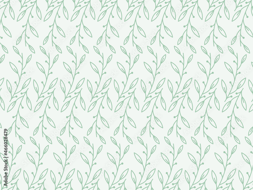elegant and beauty outline seamless floral flower and branch pattern elegant and beauty outline seamless floral flower and branch pattern