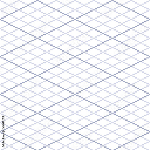 Isometric grid template for drawing in Pixel Art style