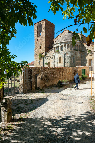 Obraz na plátně The San Piero a Gropina parish Church, Arezzo, Italy