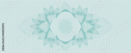 green guilloche background 