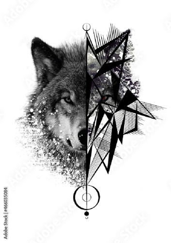 Wolf Tattoo 