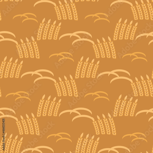 Wheat pattern 14 photo