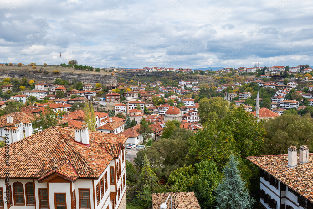 Safranbolu, Turkey, the view of Safranbolu old town area, UNESCO world heritage site and protected buildings. Safranbolu, Turkey, the view of Safranbolu old town area, UNESCO world heritage site and protected buildings.