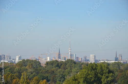 panorama of Hamburg