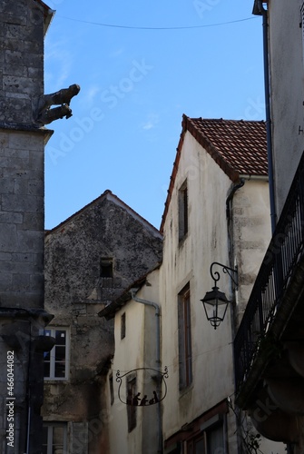 Fototapeta Naklejka Na Ścianę i Meble -  street in the medieval village 