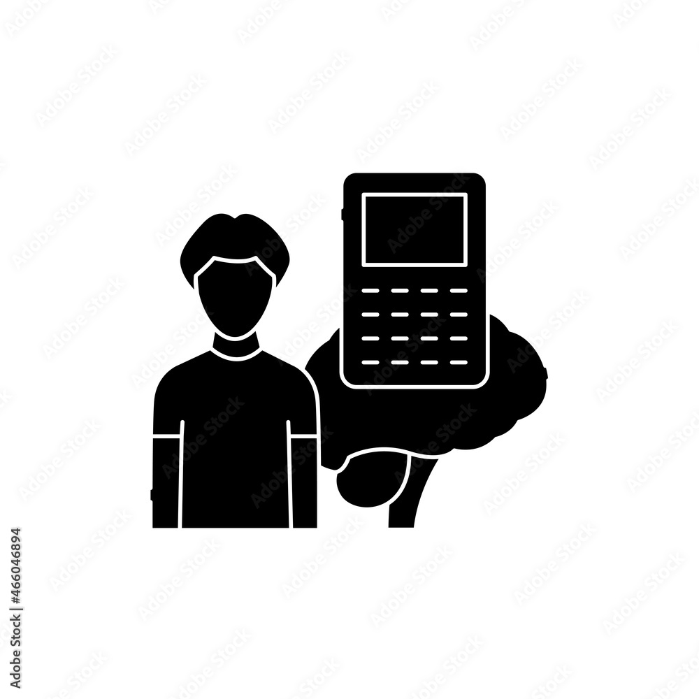 Mental arithmetic for kids olor line icon. Children learning. Mental arithmetic for kids olor line icon. Children learning.