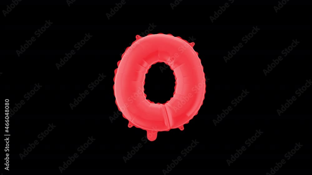 Loop Animation Helium Balloon with Letter – O. Alpha Channel Prores 4444. Loop Animation Helium Balloon with Letter – O. Alpha Channel Prores 4444.