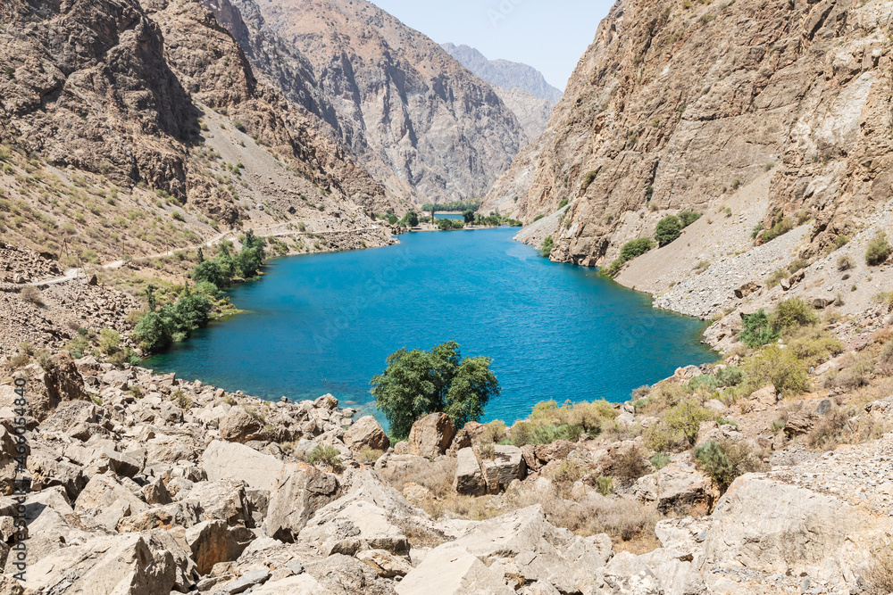 View of Ozero Gushor, Haft Kul, the Seven Lakes. View of Ozero Gushor, Haft Kul, the Seven Lakes.