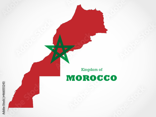 Kingdom of Morocco map