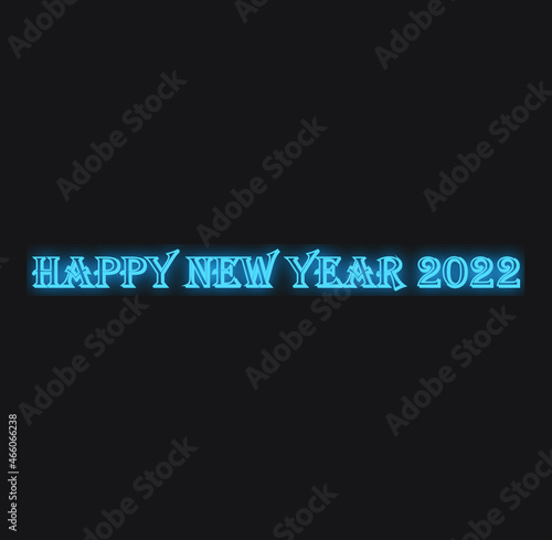 happy new year, happy new year 2022, 2022 happy new year banner, neon happy new year2022 banner.