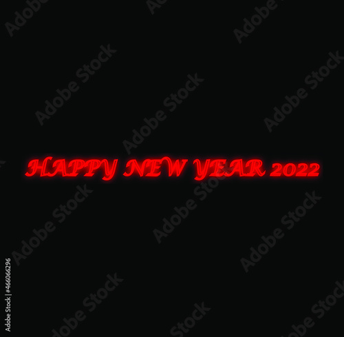 happy new year, happy new year 2022, 2022 happy new year banner, neon happy new year2022 banner.