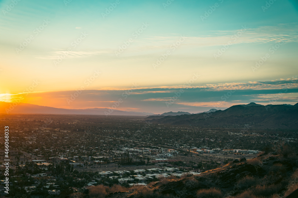 Sunrise in Palm Springs