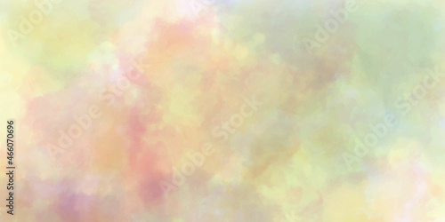 Watercolor painted background. Abstract Illustration wallpaper. Abstract colorful watercolor for background. Digital art painting.