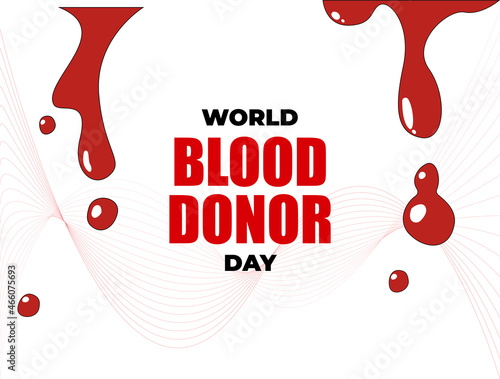 international blood donation, design for International blood donor day celebration