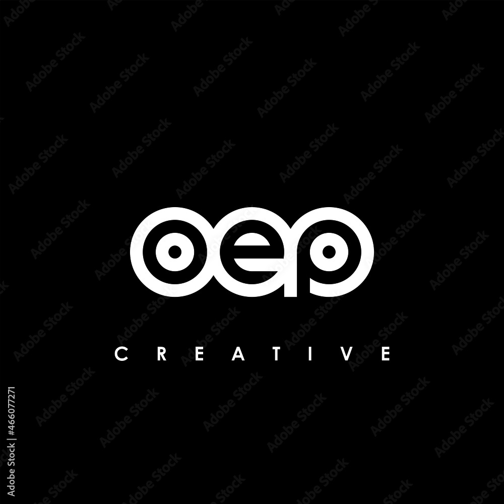 OEP Letter Initial Logo Design Template Vector Illustration OEP Letter Initial Logo Design Template Vector Illustration