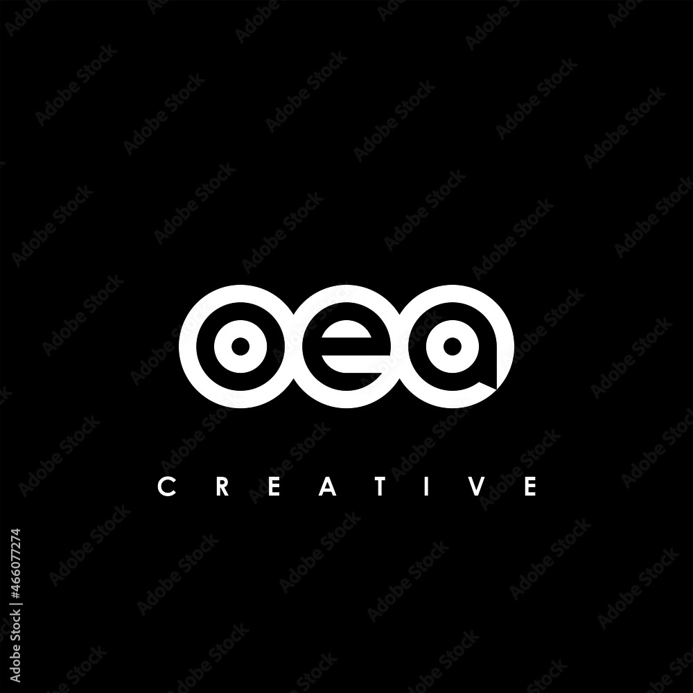 OEA Letter Initial Logo Design Template Vector Illustration OEA Letter Initial Logo Design Template Vector Illustration