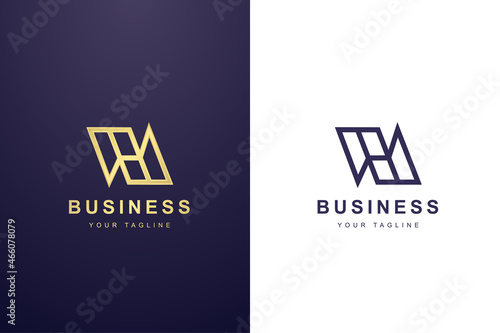 Initial Letter N Logo For Business or Media Company.