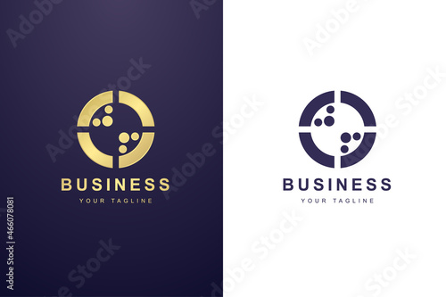 Initial Letter O Logo For Business or Media Company.