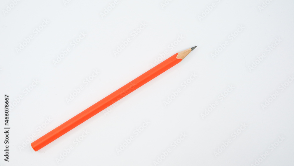 Pencils placed against white background with copy space for your image or text. Pencils placed against white background with copy space for your image or text.