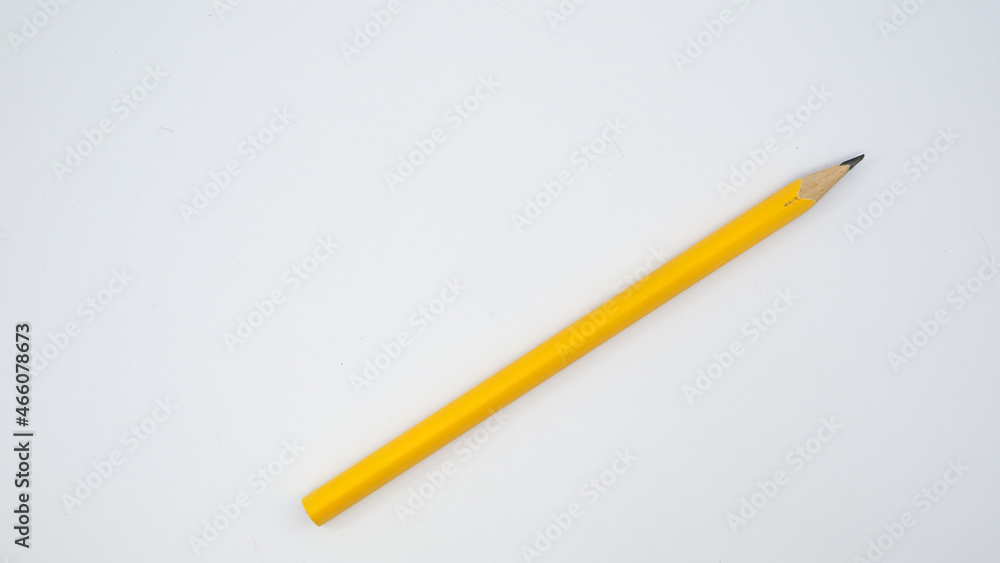 Pencils placed against white background with copy space for your image or text. Pencils placed against white background with copy space for your image or text.