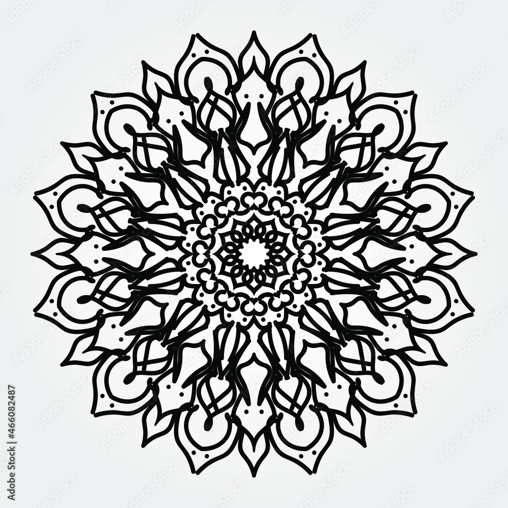 decorative concept abstract mandala illustration. EPS 10 decorative concept abstract mandala illustration. EPS 10
