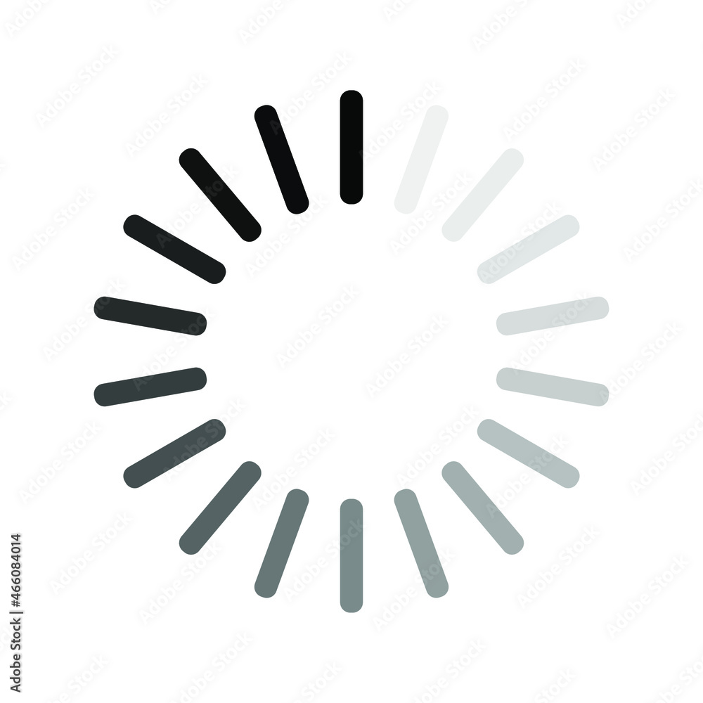 Upload a sign. Download icon. The loading system. Loading data. Download panel. Frozen computer. Gray on white background.Vector illustration. Upload a sign. Download icon. The loading system. Loading data. Download panel. Frozen computer. Gray on white background.Vector illustration.