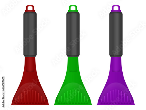 Ice scraper set
