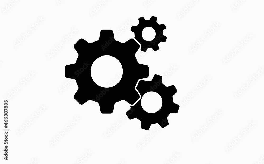 gear wheel from the mechanism. transmission. an isolated movement part icon on a white background. 3d rendering. 3d image. gear wheel from the mechanism. transmission. an isolated movement part icon on a white background. 3d rendering. 3d image.