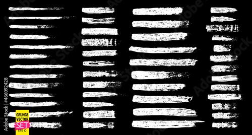 Grunge paint strokes set. Ink backgrounds. Simple grunge textures. Acrylic paint strokes. Ink splatter, scrawl. Grunge overlays.