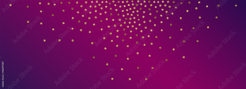 Gold Rain Golden Vector Panoramic Purple Gold Rain Golden Vector Panoramic Purple