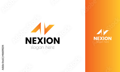 Nexion N Letter Logo Template
