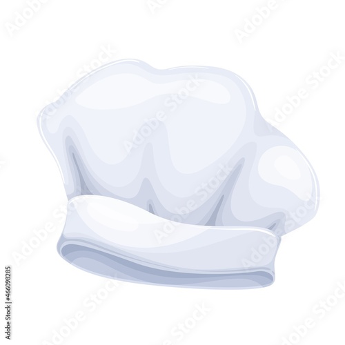 Chef's Hat icon. Cook cap, kitchen cooking hat vector illustration.