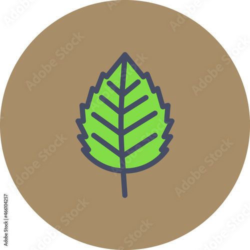Elm Leaf Icon