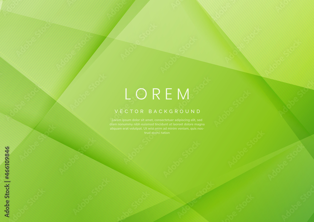 Abstract soft green geometric diagonal overlay layer background. Abstract soft green geometric diagonal overlay layer background.