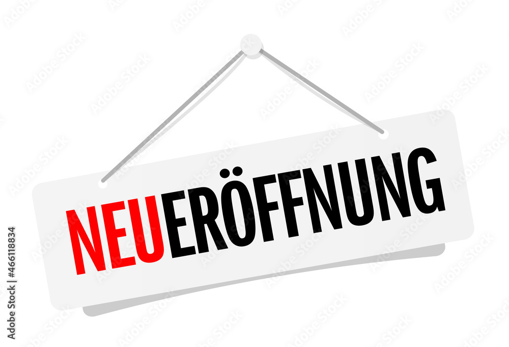 Neueröffnung Adobe Stock