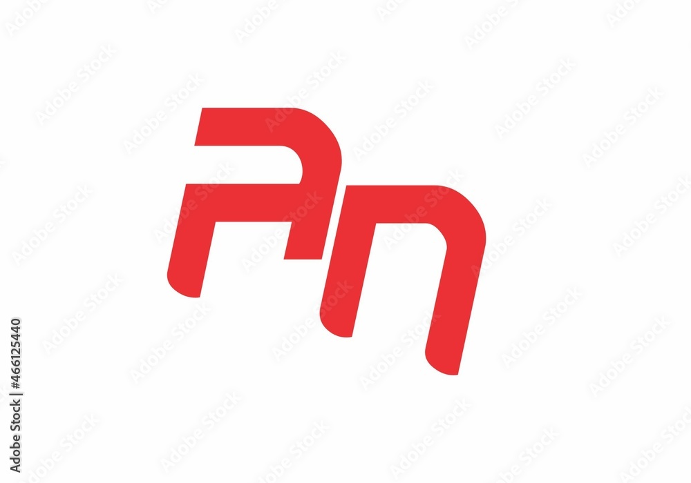 Unique shape of AN initial letter