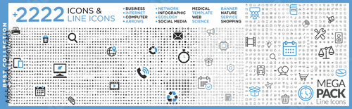 Best collection 2222 icons: business, shopping, device, technology, medical, ecology, crypto, e-commerce, social media, management, arrow, food & drink,...