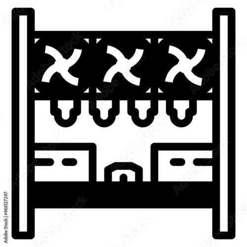 rig glyph icon