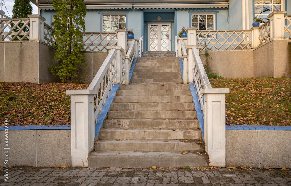 stairway to the house