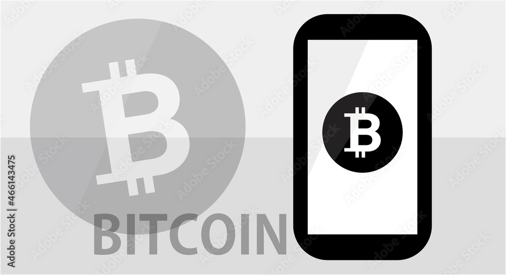 Bitcoin simple black Bitcoin simple black