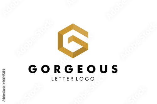 Letter G Logo : Suitable for Company Theme, Jewelry Theme, Technology Theme, Initial Theme, Infographics and Other Graphic Related Assets.