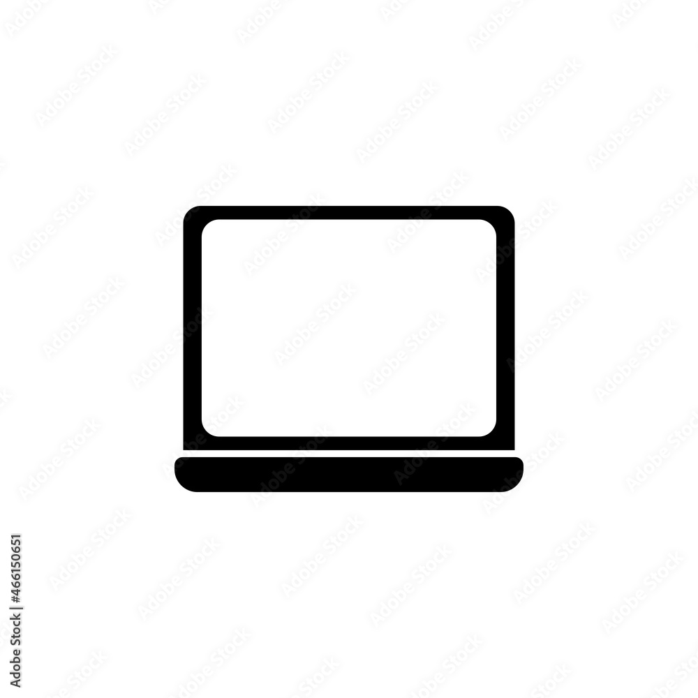 laptop icon, computer vector, digital illustration laptop icon, computer vector, digital illustration