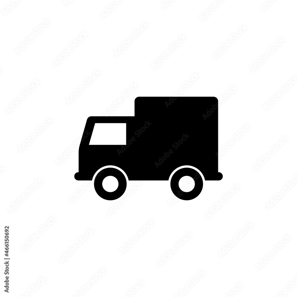 pickup truck icon, truck vector, transportation illustration pickup truck icon, truck vector, transportation illustration