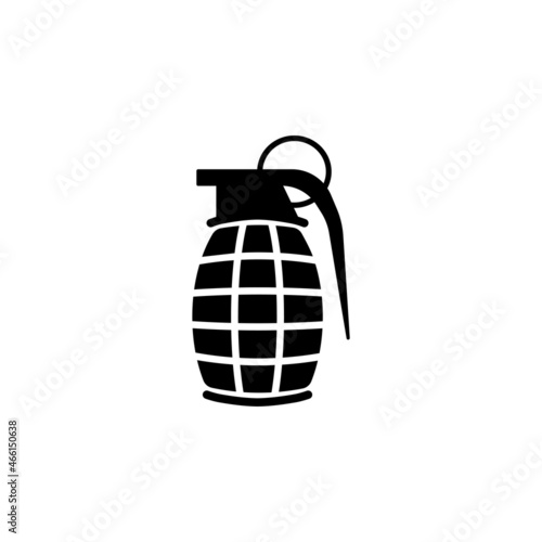 grenade icon, explosion vector, bomb illustration