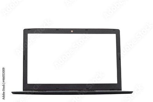 Laptop computer isolated on white background