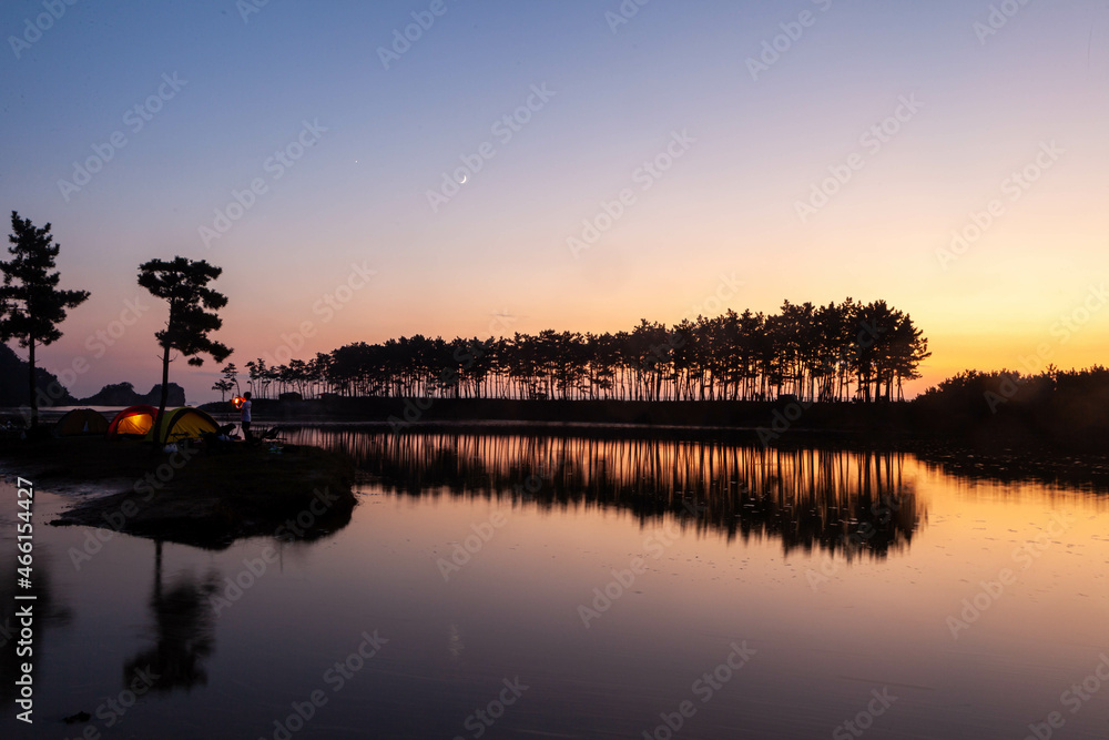 Fototapeta premium reflection 운여해변