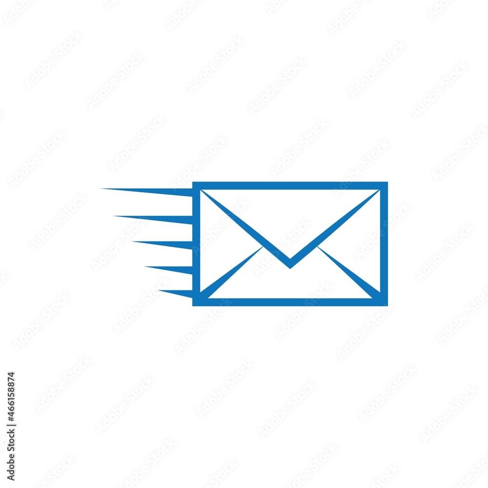 Mail logo vector template icon Mail logo vector template icon