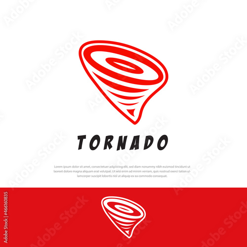tornado logo symbol icon illustration vector